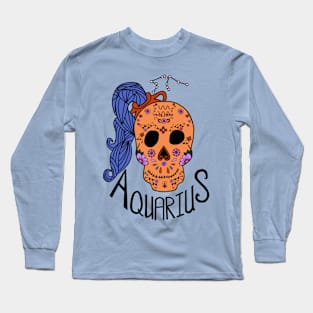 Aquarius Jan 20 - Feb 18 Long Sleeve T-Shirt